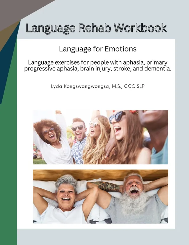 Language for Emotions workbook cover